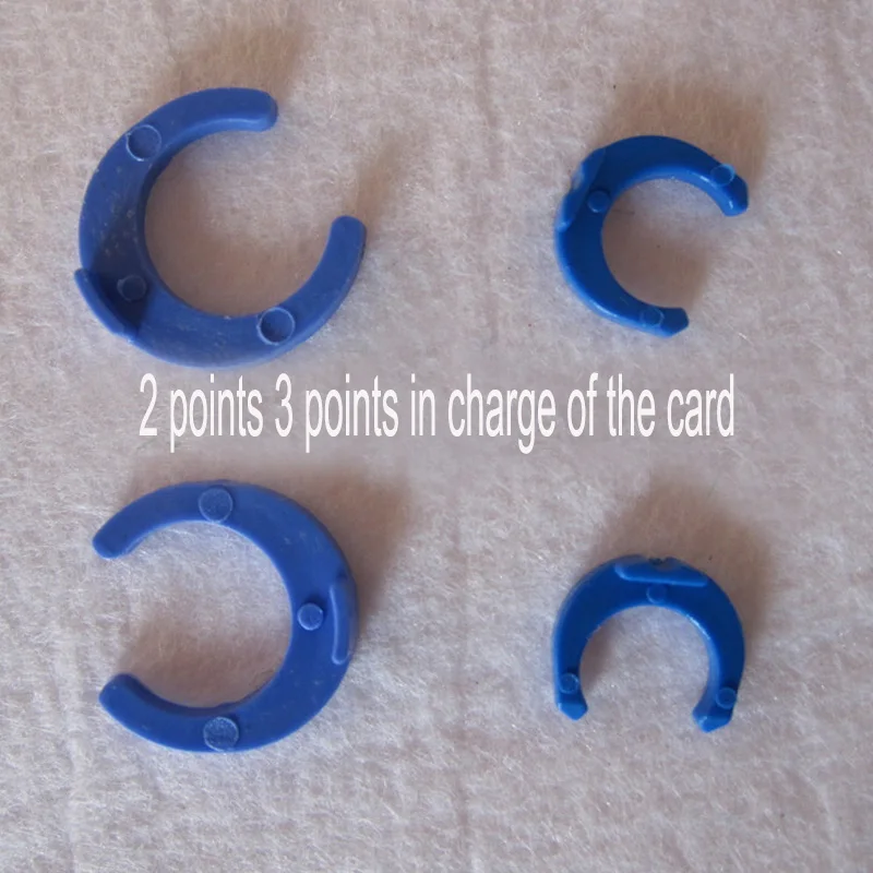 

100Pcs/Lot 1/4" OD Tube PE Pipe Fitting Blue Clip C-ring Hose Quick Connector Aquarium RO Water Filter Reverse Osmosis System
