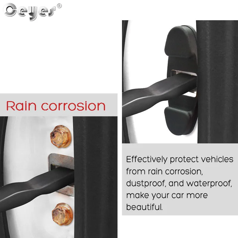 Double convex door limited stopper cover for HONDA (5)