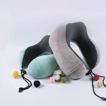 

2019 NEW Luxury Premium Memory Foam U Shaped Neck Support Head Rest Cushion Travel Pillow