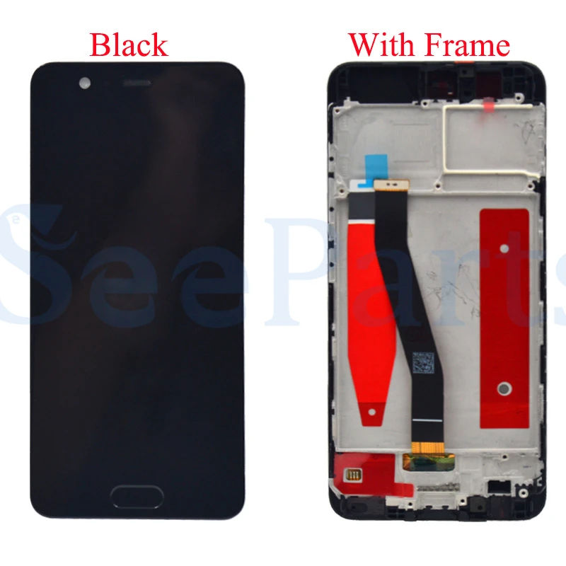 Huawei P10 LCD Display Touch Screen Digitizer Assembly With Frame Replacement VTR-L09 VTR-L10 VTR-L29 For 5.1 Huawei P10 LCD    (1)