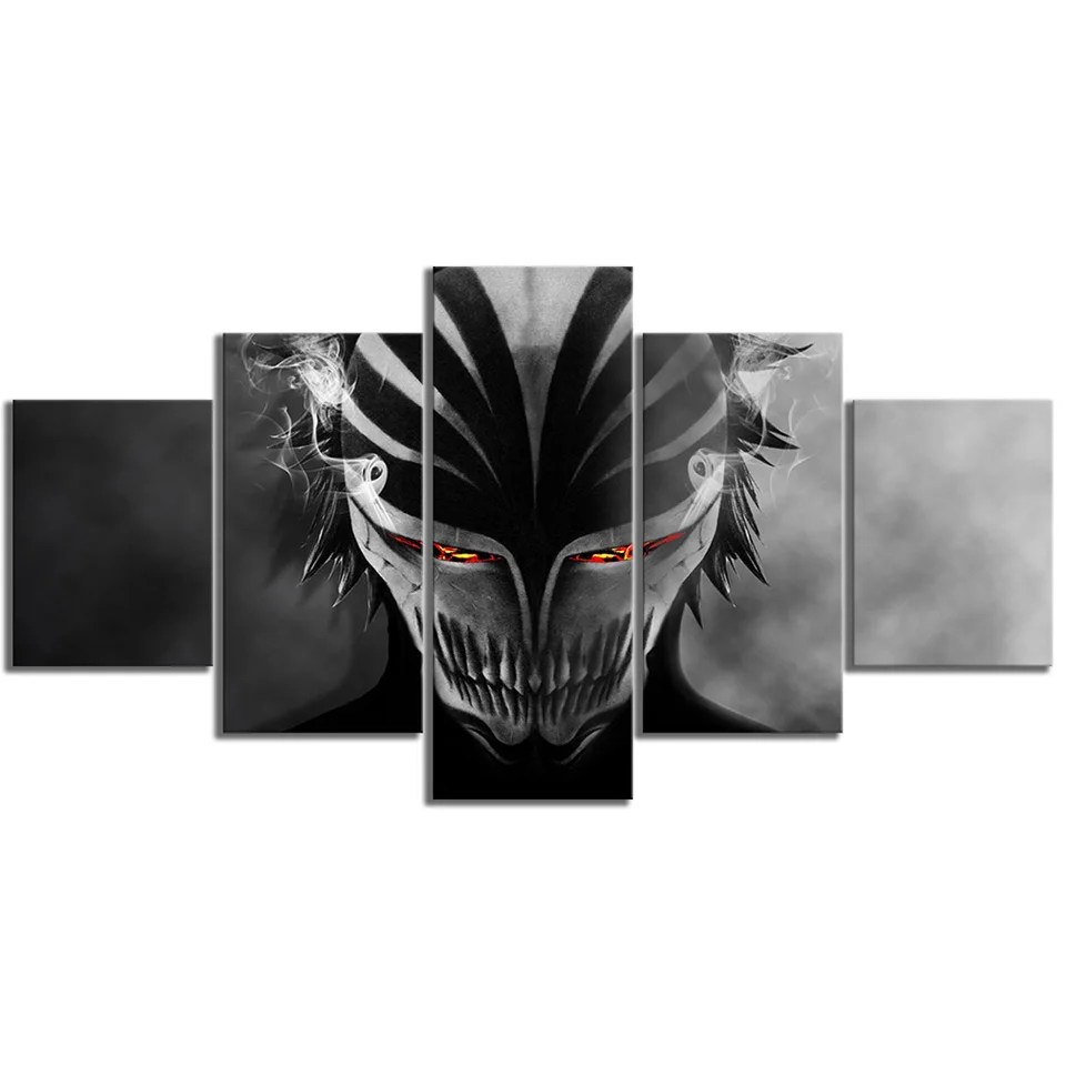Настенное искусство домашний декор HD 5 шт. Kurosaki Ichigo отбеливающая картина печать
