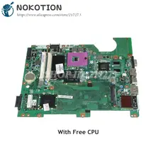 NOKOTION DA00P6MB6D0 517837-001 материнская плата для ноутбука hp Compaq CQ61 G61 основная плата DDR2 G103M видеокарта Бесплатный процессор