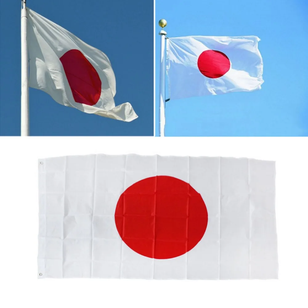Горячая Япония украшение для дома с изображением флага помещении на открытом воздухе висит полиэстер Страна Баннер