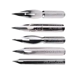Mylifeюнит авторучка Tachikawa комическая перьевая ручка 5 различных каллиграфии перо чернильное перо для рисования начинающих к знанию
