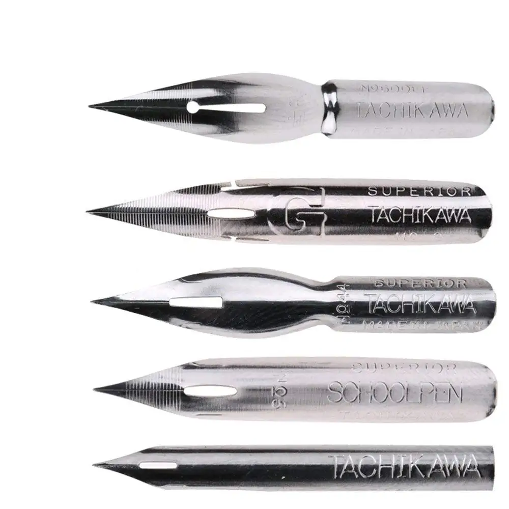 все цены на Tachikawa Comic Pen Nib Set - 5 Nibs онлайн