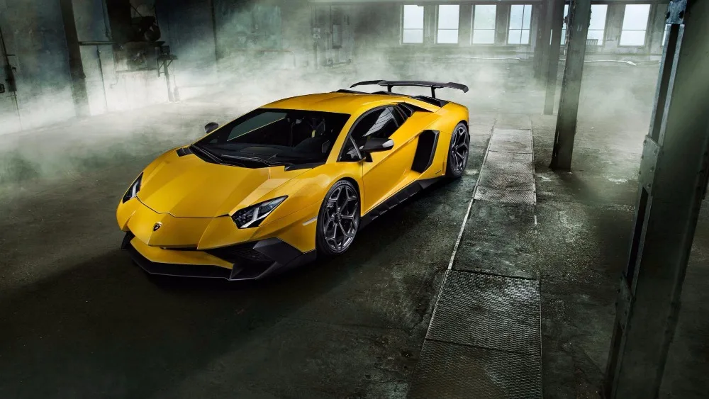24x36 inch Lamborghini Aventador Supercar Silk Wall Art Poster Print