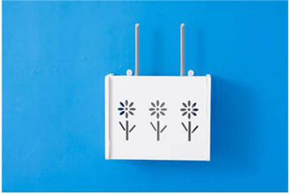 

Modern Minimalist Routers Receive Set-top Box Decorative Wall Hanging Wall Shelf Home Decoration Furnishing Wooden Storage Box