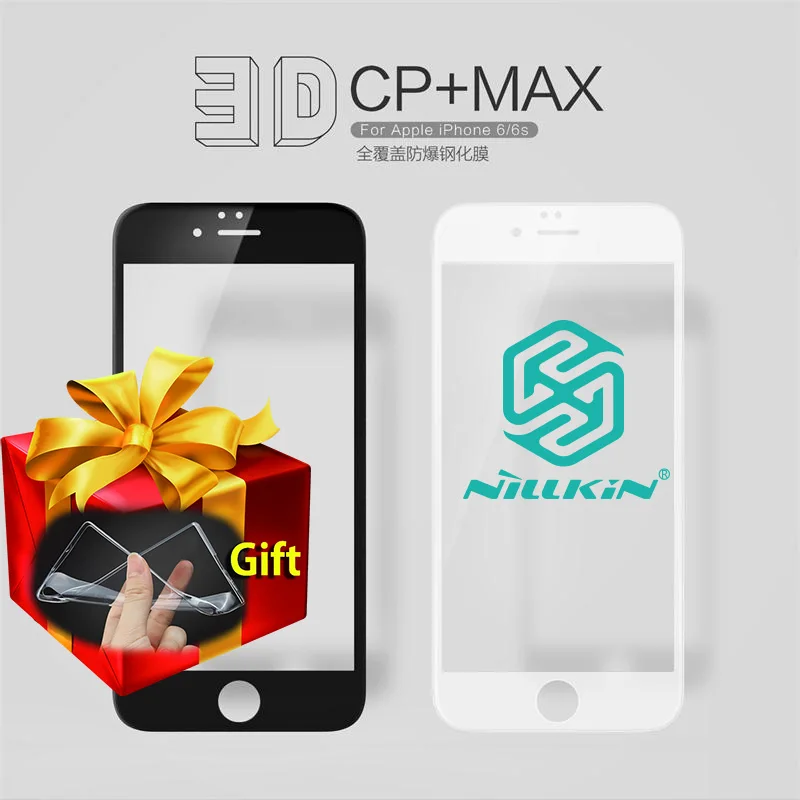 imágenes para Nillkin cp + max 0.3mm 9 h vidrio templado de la cubierta completa 3d para protector de pantalla para iphone6 iphone 6/6 s iphone6s regalo casos tpu imágenes para Nillkin cp + max 0.3mm 9 h vidrio templado de la cubierta completa 3d para protector de pantalla para iphone6 iphone 6/6 s iphone6s regalo casos tpu