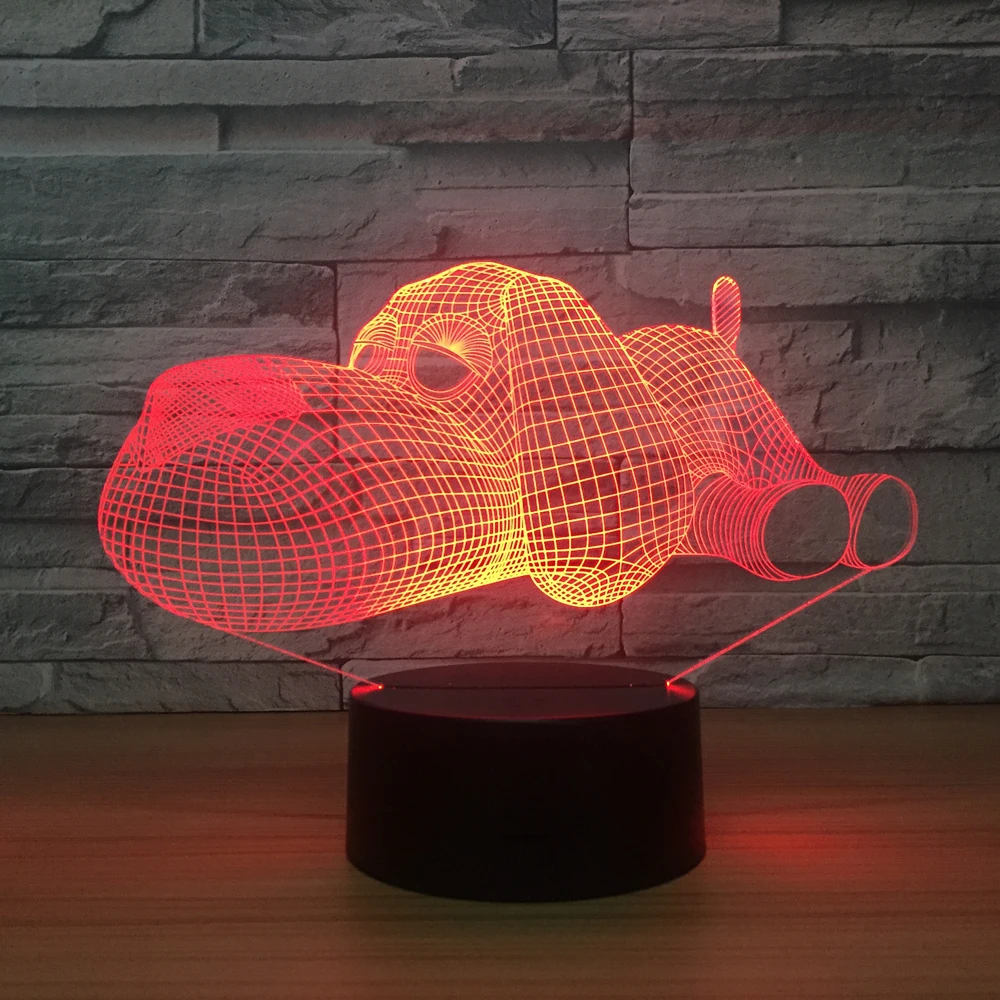 

Newest Bluetooth Speaker with Squatting Dog Shape 3D Stereo Vision Night-lights Bedroom Bedside Desktop Nightlight Music Player