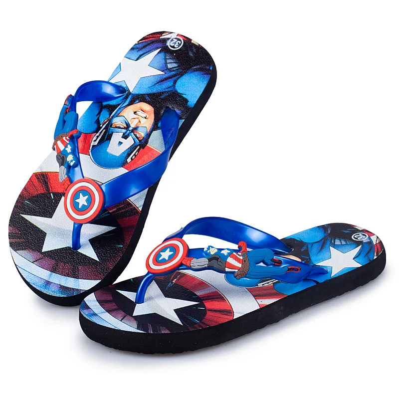 captain america flip flops