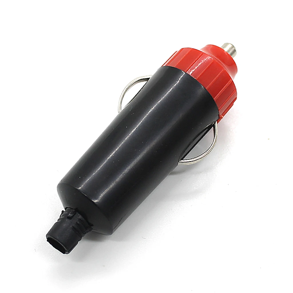 12V Car Vehicle Power Source Male Cigarette Lighter Accessory Plug Adaptor Conector de encendedor de cigarrillos