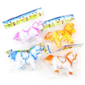 

Wind Up Clockwork Horse Toys Educational Developmental Jumping Horse Grasping