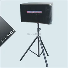 Профессиональный напольный динамик металлический стенд, черный на пару