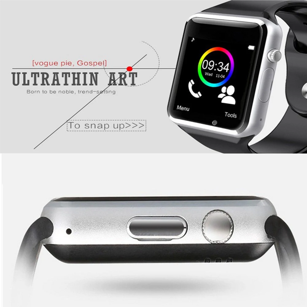 A1 Смарт часы для мужчин фитнес трекер homch Apple Android телефон Reloj умный