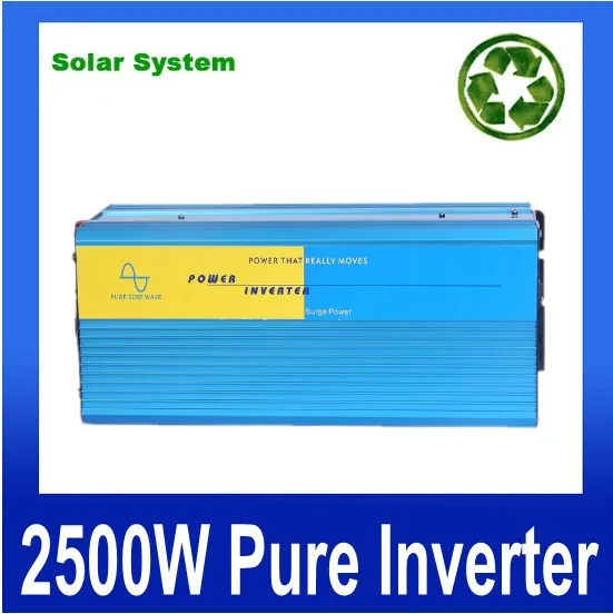 

high frequency 2500W pure sine wave power inverter single phase peak 5000W