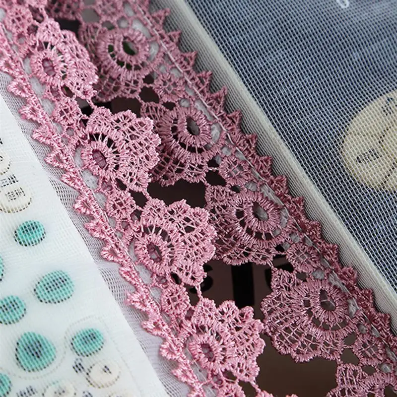 Cover for Remote Cover Fabric Lace Bag Container Holder for Air Conditioning Remote Control Protector Cover 5