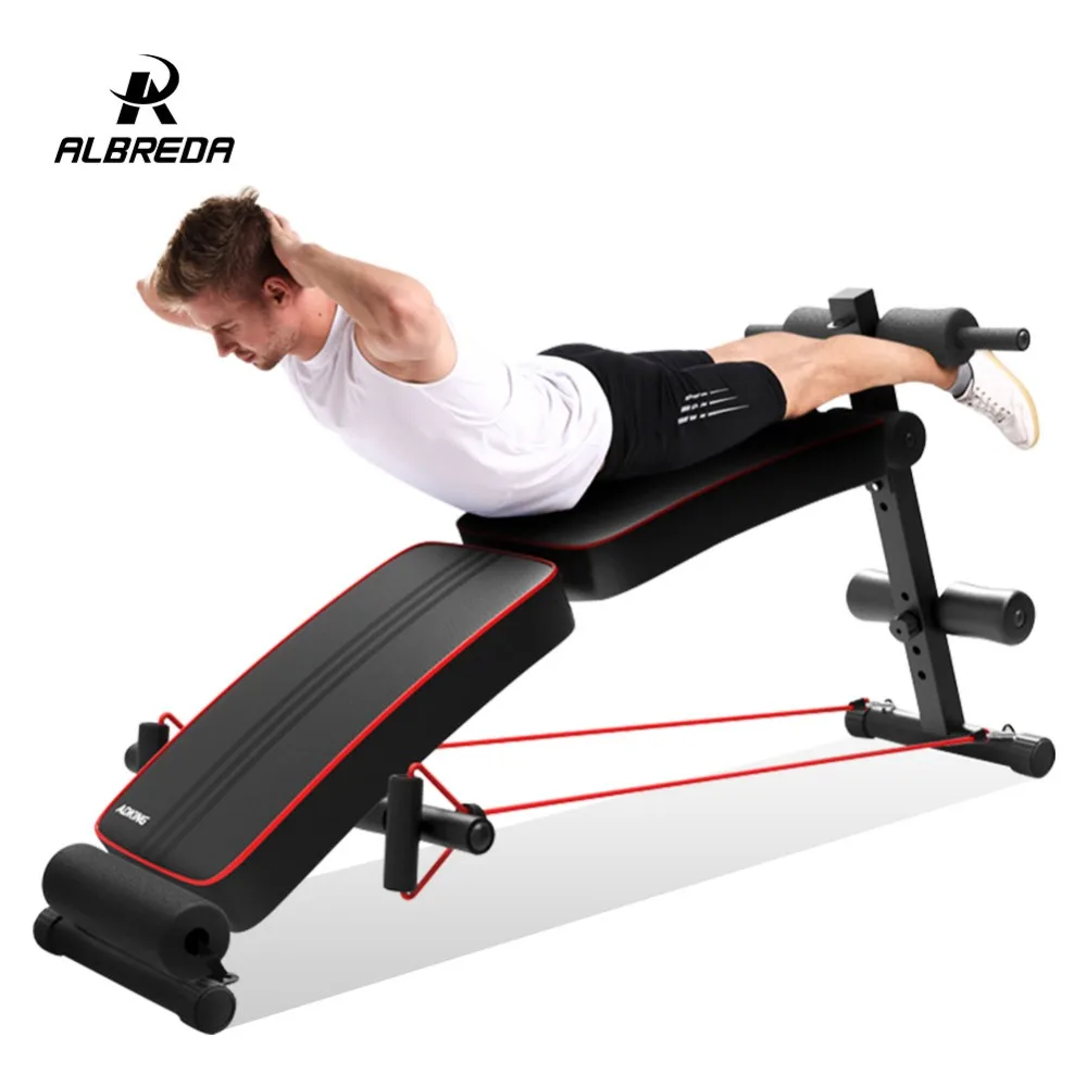 Albreda Fitness Portable Sit Up Bench Machine For Home Fitness