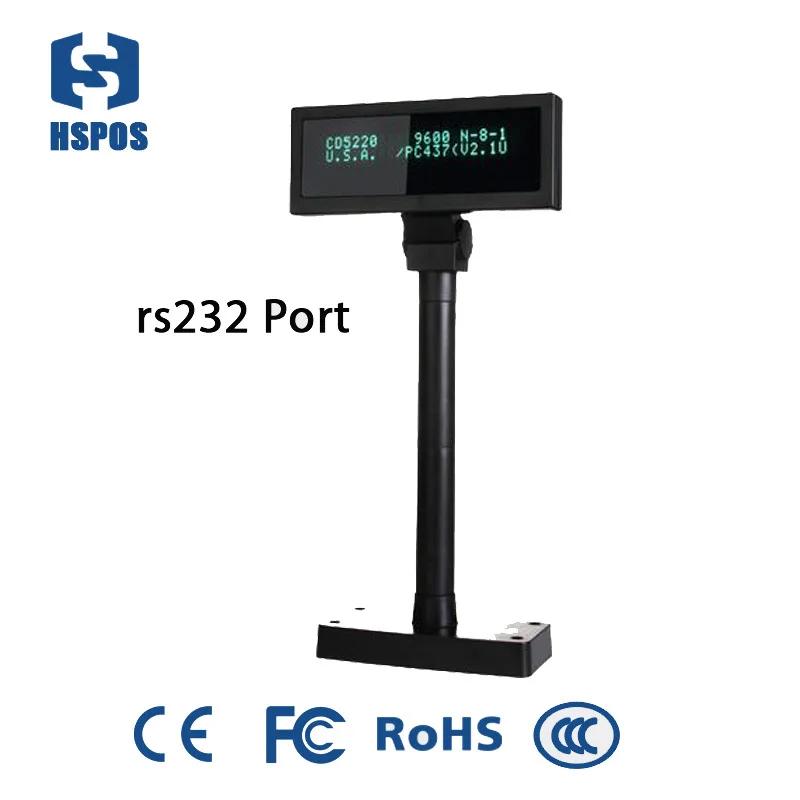 RS232 интерфейс 20*2 частотно регулируемым приводом полюс клиентский дисплей широко