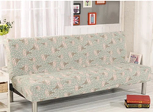 Эластичный чехол для дивана из спандекса, светильник с цветным цветком, чехол для дивана и кровати, чехол для дивана без подлокотника, защитный чехол для дивана - Цвет: SBC24