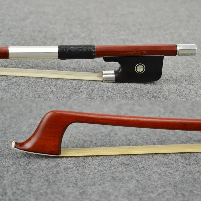 Best price at $473 Cheap Nice Flexibility Tourte Master Pernambuco Wood Material Cello Bow! Poweful and Warm Tone, Free Shipping With a Hard Wood Case!