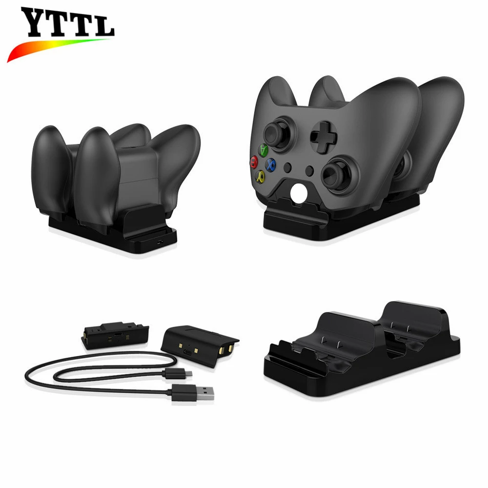 Dual Charging Dock for Xbox one Wireless Controller With 2