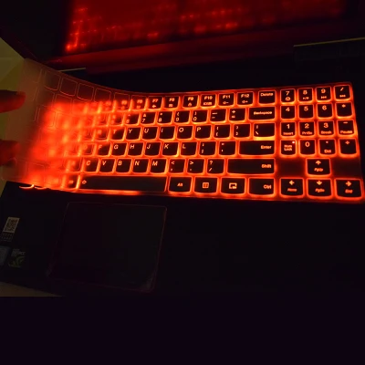 Силиконовая Защитная пленка для клавиатуры lenovo Legion Y530 Y520 Y720 R720 R720-15IKB 15,6 дюймов R15 ISK 15ISK - Цвет: clear