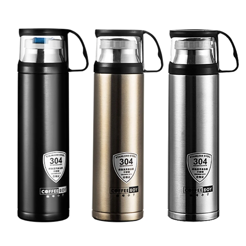 

Portable 500ML thermos bottle vacuum flask for tea 304 stainless steel thermo mug thermoses thermocup