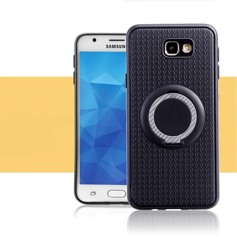 Чехол для Samsung Galaxy J5 Prime автомобильный держатель магнитный присоской кольцо на