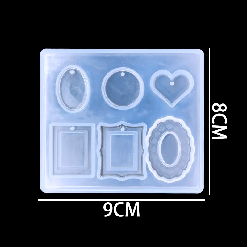 Кулон Мода Скрапбукинг силиконовая форма «сделай сам» Смола декоративное ремесло форма для изготовления ювелирных изделий формы для эпоксидной смолы - Цвет: MJ-347