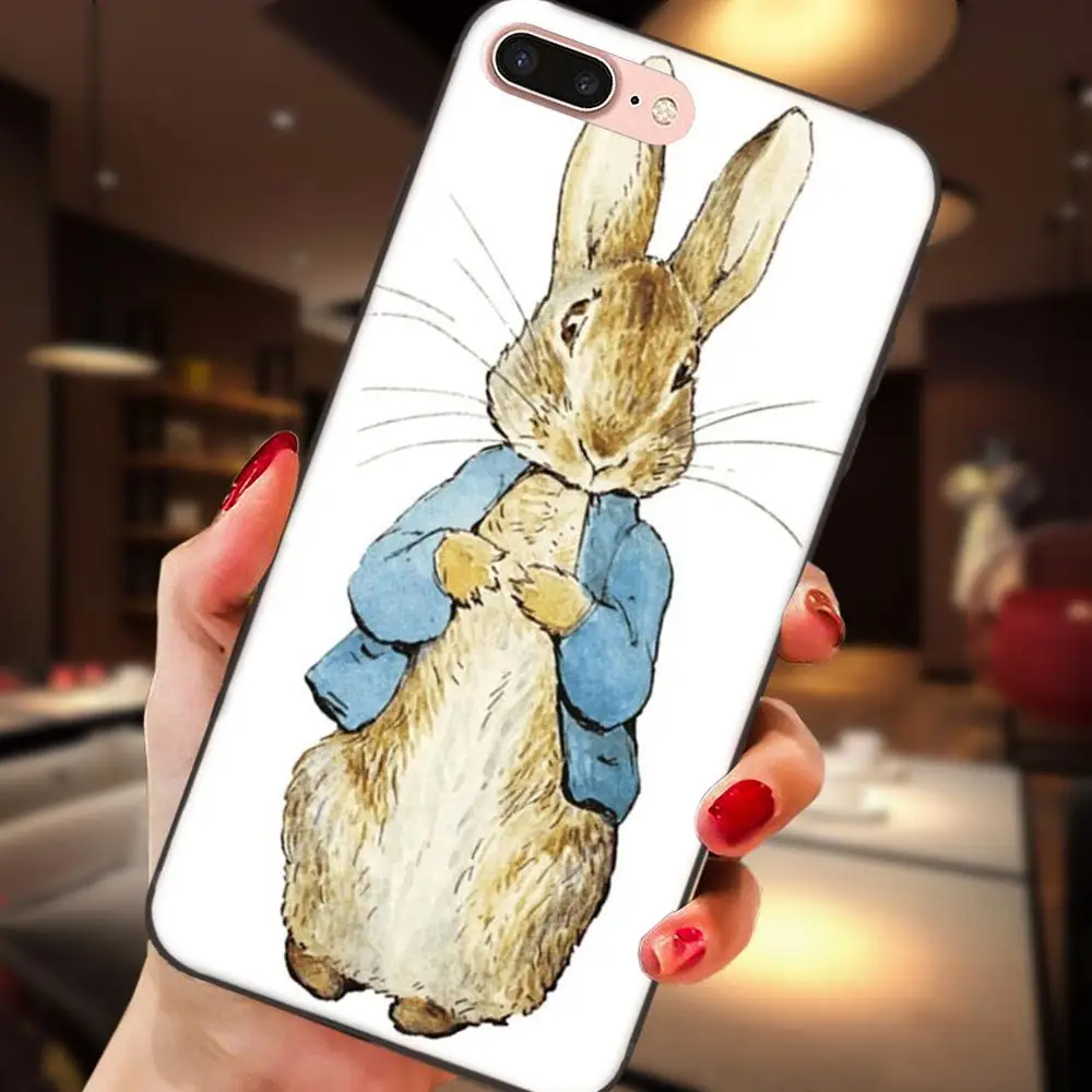 Сверкающие мистер кролик с очками для samsung Galaxy Note 4 8 9 S3 S4 S5 S6 S7 S8 S9 S10 Edge Plus Lite I9080