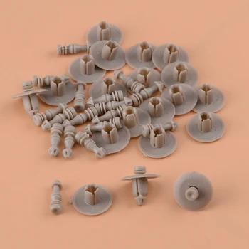 

CITALL OWX68BD1-AA 20pcs Beige Door Trim Panel Clips Push Type Retainer Fastener Fit for Chrysler 300M Dodge 2005- 2009 2010-on