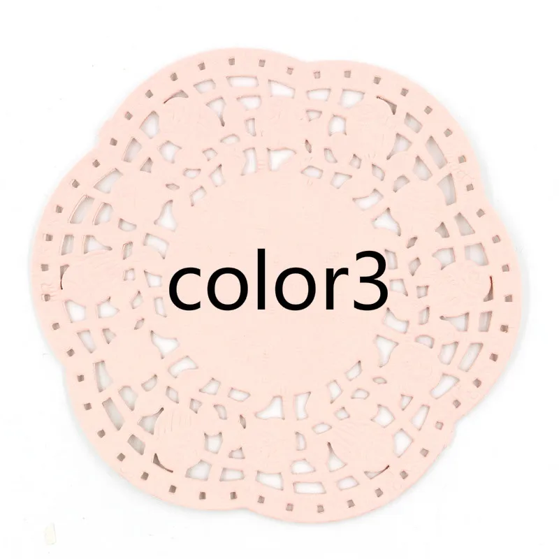 YPP CRAFT 4 5 &quotЦветные Цветочные кружевные бумажные салфетки/салфетки для украшения