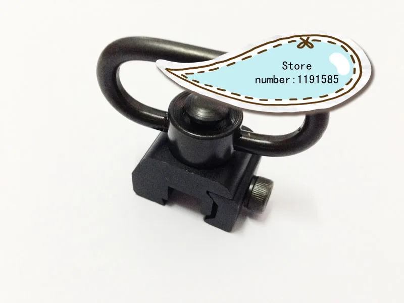 Tactical Rifle Swivel Quick Detach Scope Mount Adapter QD Sling With