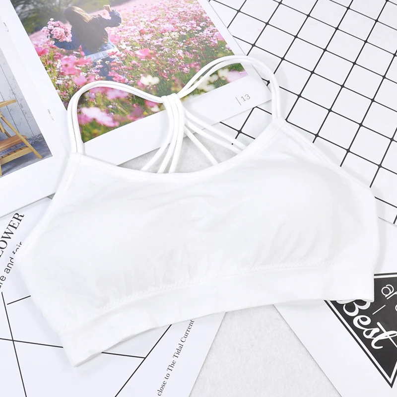 Push Up Sports Bra Yoga Fitness Tops For Womens Gym Running Top Padded Bra Athletic Vest Underwear Shockproof Strappy Sports Top