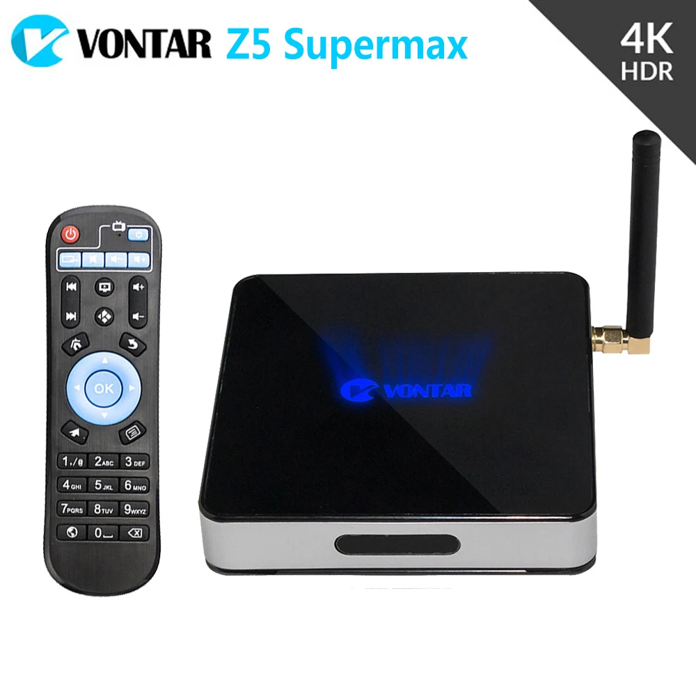 Z5 Supermax металлический корпус Android 7,1 ТВ Box Amlogic S912 2 GB/16 GB 2,4G/5G Dual WI-FI Gigabit LAN BT4.0 4 K Media Player Декодер каналов кабельного телевидения - изображение