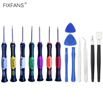 

16 in 1 Universal Screwdriver Set Tweezers Screen Removal Opening Repair Tool Kit for iPhone iPad Samsung Sony LG Tablet Laptop