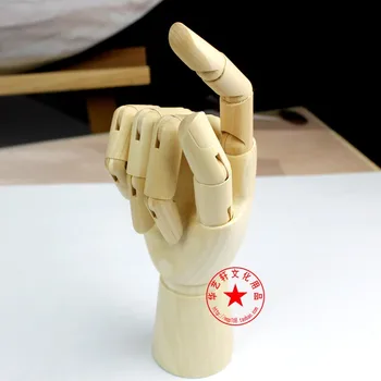 

wooden hand Sketch comic wooden hand model carton hand model 18cm