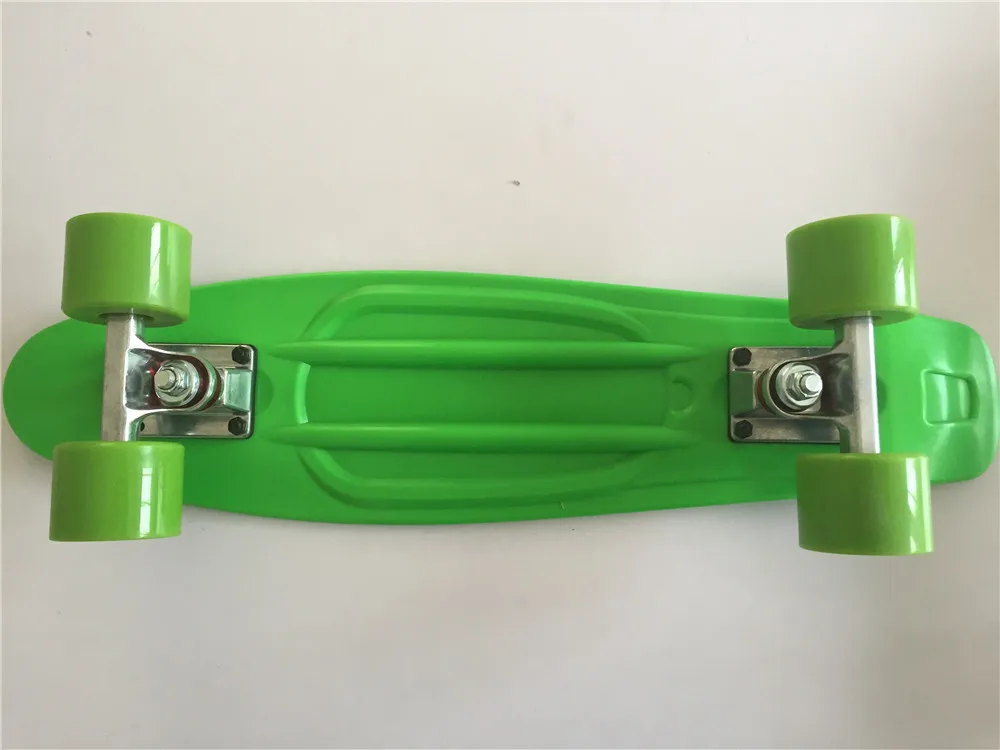 Все Пастельно-Зеленый Скейтборд Мини Лонгборд мальчик девочка пластик ретро крейсер скейтборд 2" стиль маленький крейсер палуба