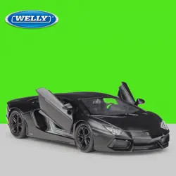 1:36 Welly Lamborghini Aventador LP700 игрушки из сплава литой модельный автомобиль