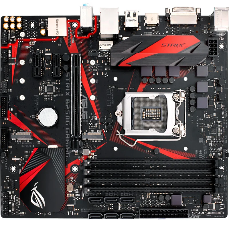 ASUS ROG STRIX B250G игровой Раптор B250 игровая материнская плата оригинальная б/у 90% новая
