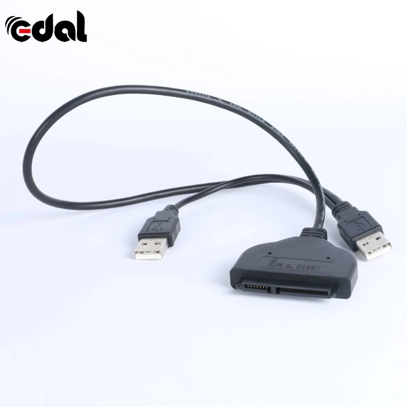 Высококачественный переходник с USB 2 0 на SATA 7 + 15 Pin 22 5 для домашних электронных