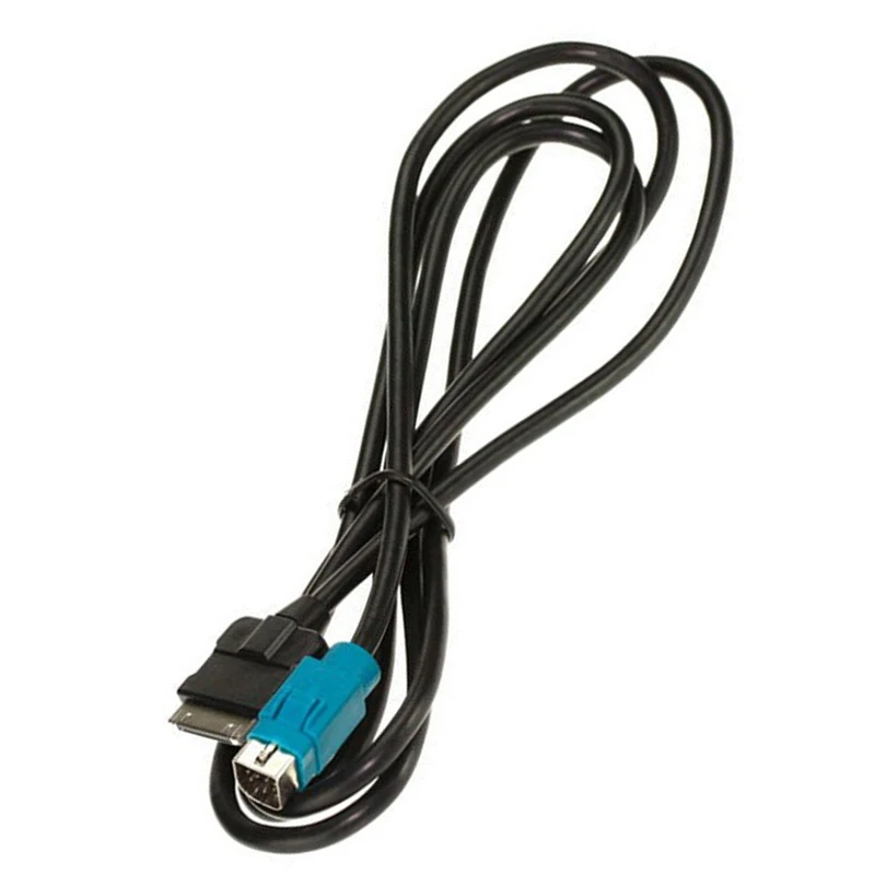 

Car Aux input Music Adapter Cable KCE-422I For ALPINE Radio 2009 For iPod