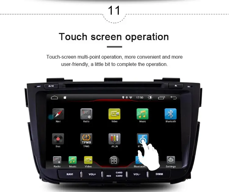 Cheap JDASTON Android 9.1 Car DVD Player For KIA SORENTO 2013 2014 2 Din Car Radio GPS Navigation Stereo WIFI Multimedia Head unit RDS 12