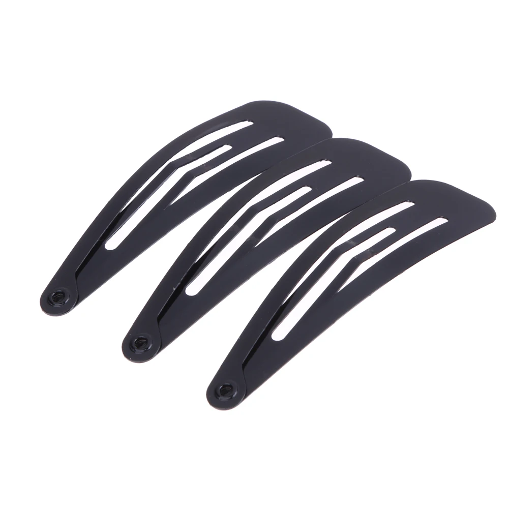 12pcs Hair Clips Hairpins Women Black Hairgrip Barrettes Head Hairpins DIY Hairdressing Styling Accessories Tools Black for Girl
