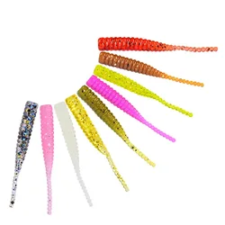 15pcs/bag Single Tail Soft Bait 38mm Fishing Soft Bait Artificial Lure Plastic Worm Maggot Bait Small Baits 15pcs/bag Single Tail Soft Bait 38mm Fishing Soft Bait Artificial Lure Plastic Worm Maggot Bait Small Baits