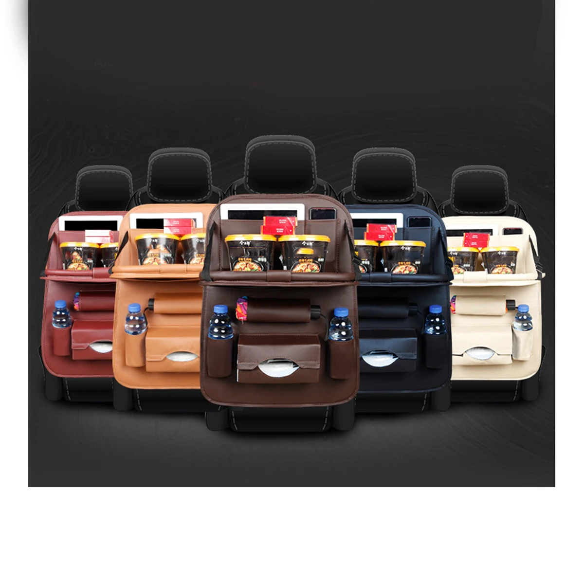 車後部座席と子供のおもちゃボトル収納折りたたみダイニングテーブル 赤 Stowing Tidying Aliexpress