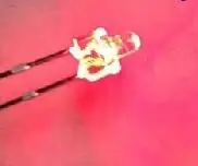 2 мм 2x4 мигающий ниппель с круглой головкой теплый белый красный зеленый синий желтый оранжевый светодиодный светильник-вспышка супер яркая длинная ножка x 1000 шт