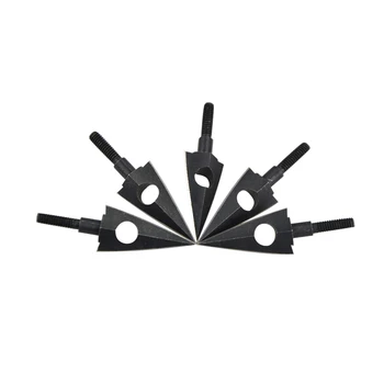 

6pcs Archery Traditional Arrowhead 116 Grain Points Broadheads Blade Arrow For Outdoor Sports Shooting Hunting Accessories
