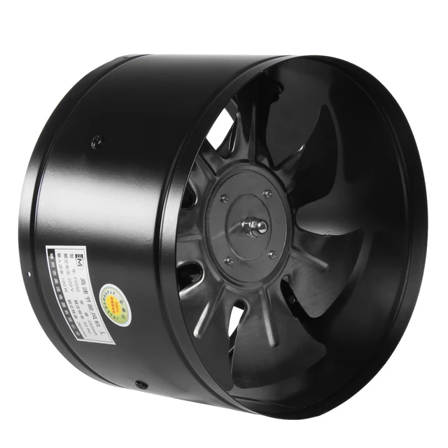 6-10” Hydroponic Inline Duct Booster Exhaust Fan Ventilation Extractor Bathroom Environmental Controls HVAC Systems & Parts