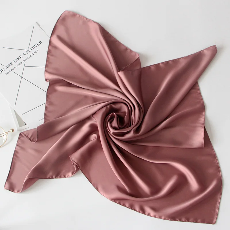  Free Shipping Women Handkerchief Ladies Headscarf Girl Neckerchief Headband Pocket Square Handkerch